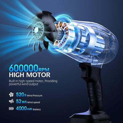 Electric-Cordless-Leaf-Blower